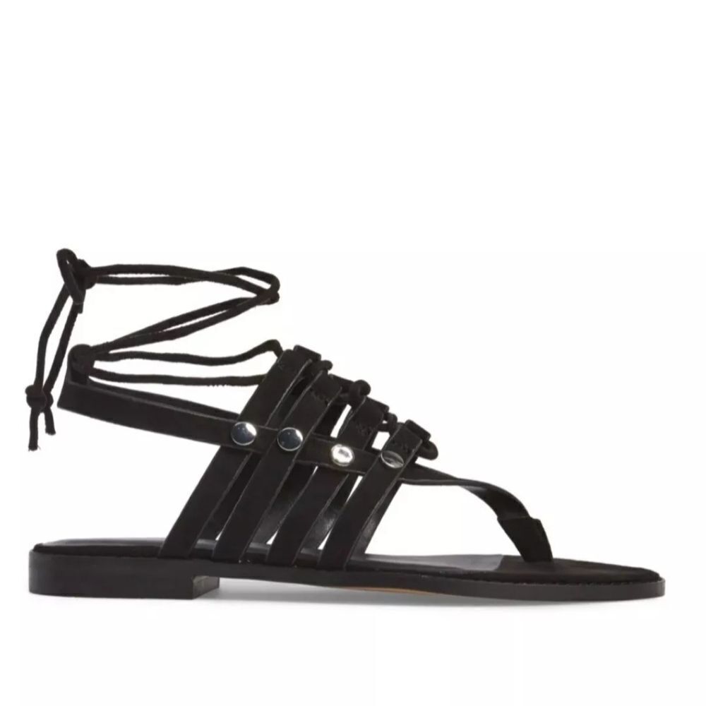 Rebecca Minkoff Evonne Gladiator Suede Sandals Size 8